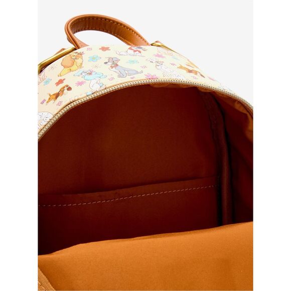 Loungefly Disney Dogs Floral Mini Backpack main image 4